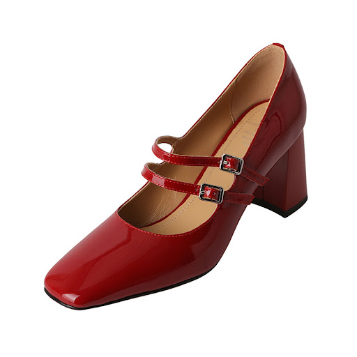 Title 5, Sweet Girl Buckle Mary Jane Shoes Comfortable a...