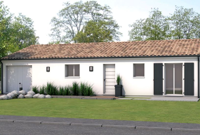  Vente Terrain + Maison - Terrain : 601m² - Maison : 83m² à Saint-Yzan-de-Soudiac (33920) 