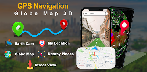 GPS Navigation Globe Map 3D