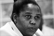 NOT IMPRESSED: MEC
Sibongile Manana. Pic: Lucky Morajane. 10/03/2001. © Sowetan.