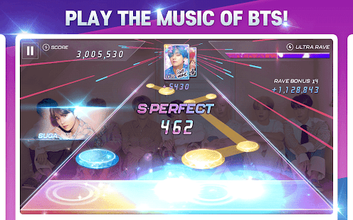 SuperStar BTS Screenshot