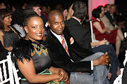 Nkhensani and Zam Nkosi at the Sunday Times Top Brands Awards held at Scarlet Ribbon in Edenvale, Johannesburg on 9 September 2010.