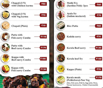 Ruchitheeram An Ideal Home Food menu 