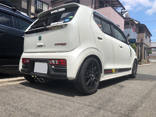 アルトワークス Ha36sの足回り マフラー紹介 愛車紹介 Ha36sアルトワークス に関するカスタム メンテナンスの投稿画像 車のカスタム情報はcartune