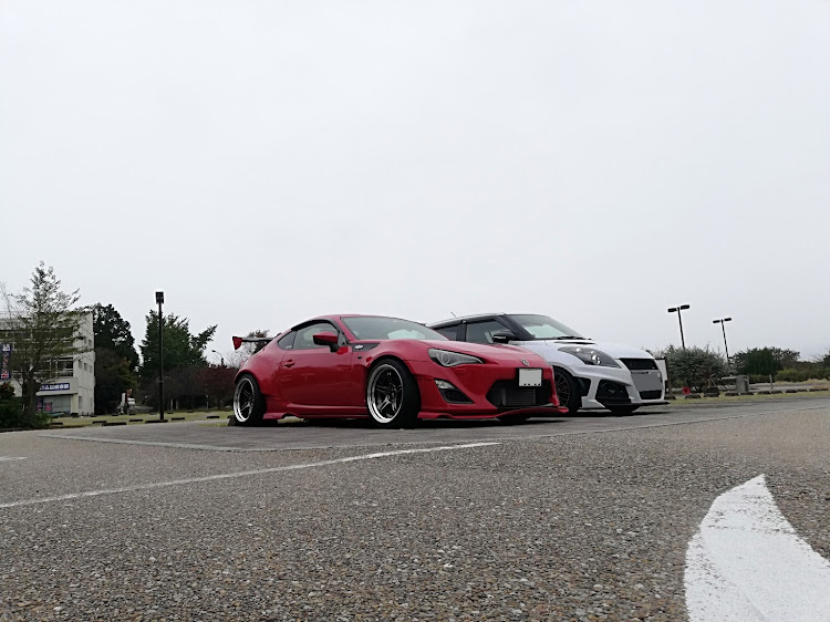 スイフトスポーツのCLUB  ROMAN・雨でも登る・寒い・ソウルレッドへ・GRMN Vitzに関するカスタム事例の投稿画像4枚目
