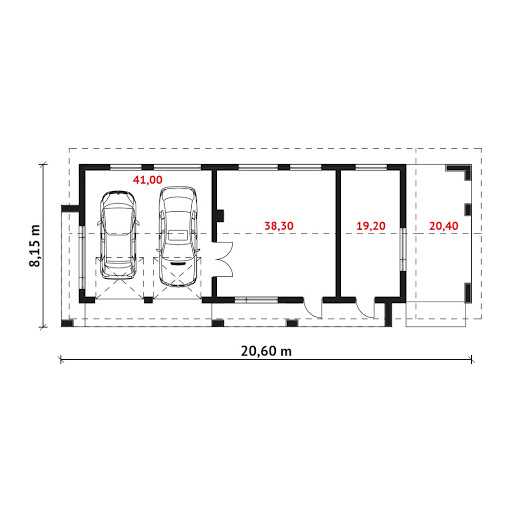 DTD G119D - Rzut parteru