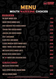 Burger Nation menu 2