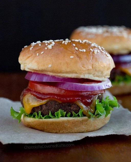 Veg Patty Burger Combo