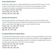 GGB - Green Grain Bowl menu 8