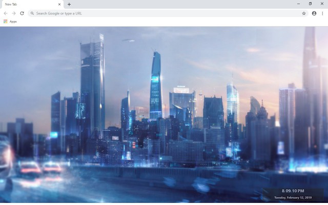 Detroit: Become Human New Tab Theme