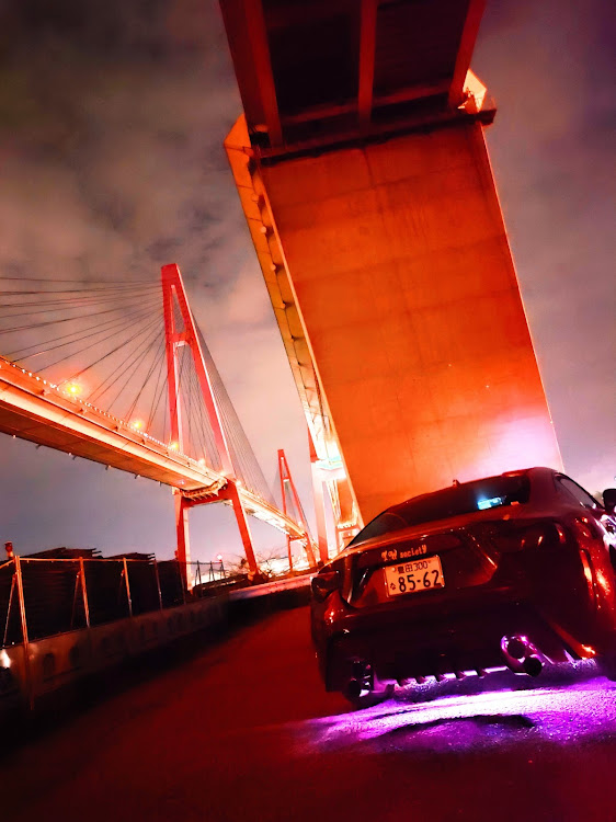 86の名港トリトン・夜ショット・夜ドライブ・車好きと繋がりたい・オフ会に関するカスタム事例の投稿画像3枚目
