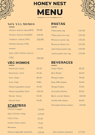 Honney Nest menu 1