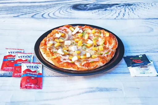 Sweet Corn Paneer Pizza