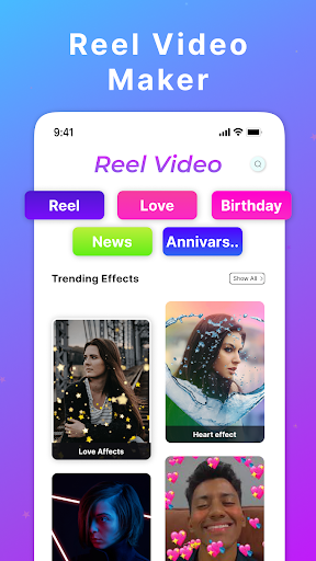 Screenshot Reel Maker Short Video Editor