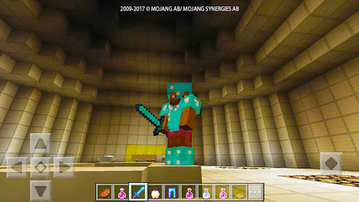 PVP ZombieArena map for MCPE