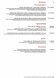 Bungalow 9 menu 2