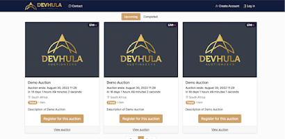 Devhula Auctioneers Screenshot 1 of 4