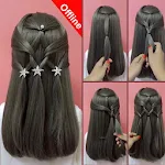 Cover Image of Baixar Girls Hairstyles Step By Step 2020 1.1.2 APK