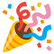 Item logo image for Reactji Confetti Cannon