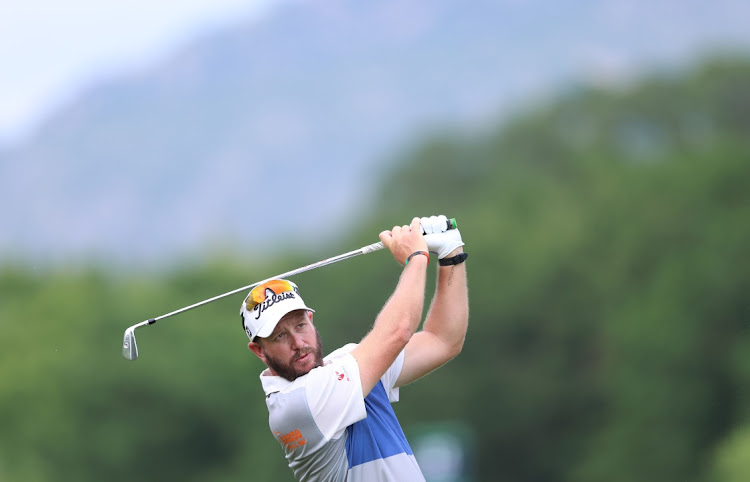 Ockie Strydom in action at the Alfred Dunhill Championship at Leopard Creek Country Club in Malelane, December 8 2022. Picture: WARREN LITTLE/GETTY IMAGES