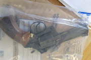 A  revolver was found in a drawer at a Cape Town hospital on Friday.