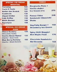 Happy Cones menu 2