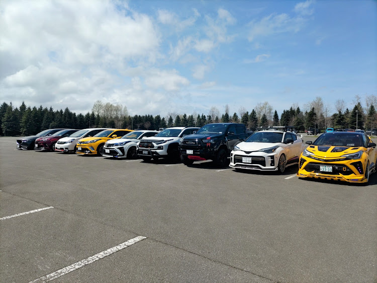 RAV4のいつもいいねありがとうございます😊・SAKURAV4・suv好きと繋がりたい・静内二十間道路桜並木・ドライブに関するカスタム事例の投稿画像6枚目