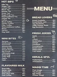 Sheeba's Cafe menu 1