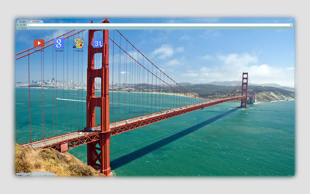 The Golden Gate Bridge in San Francisco