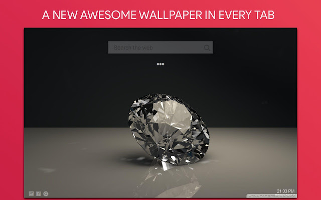Diamond Wallpaper HD Custom New Tab