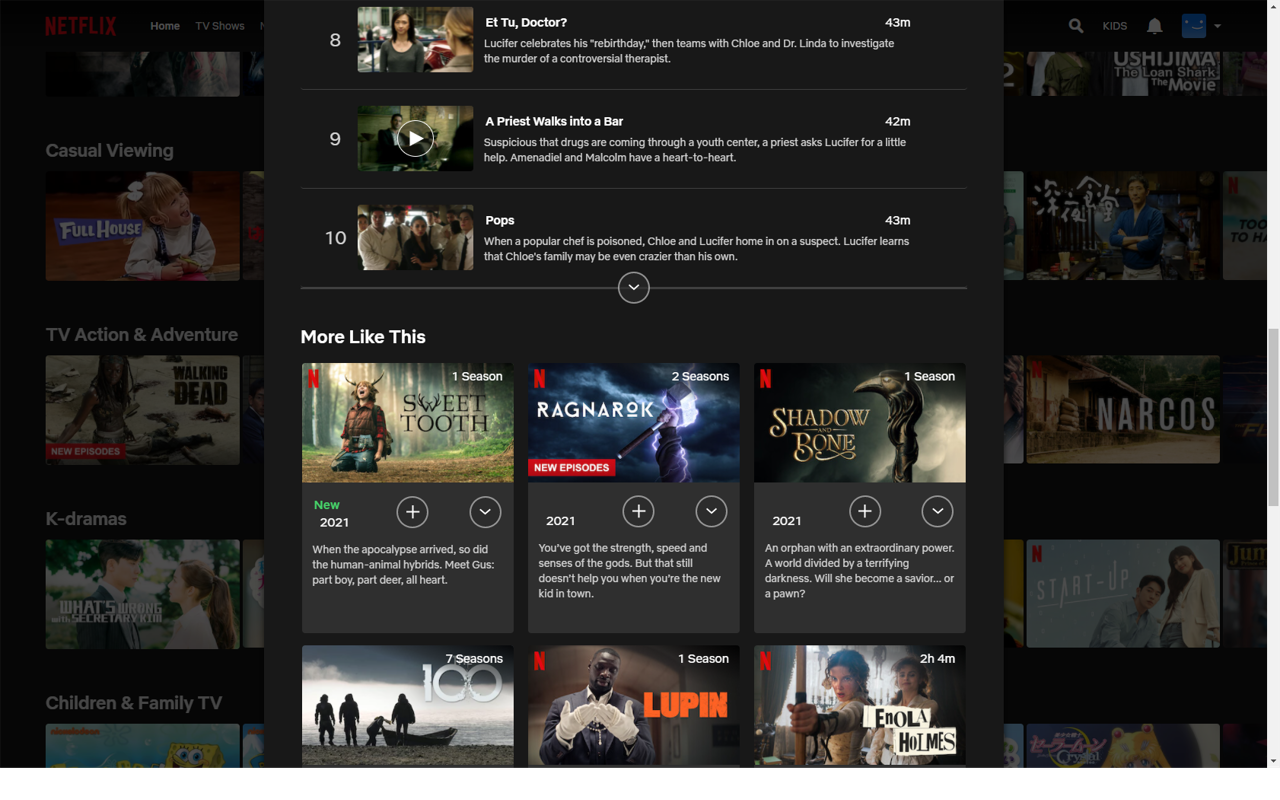 ep.list link on More Like This for Netflix Preview image 2