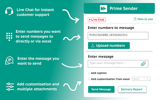 Prime Sender - WhatsApp Message Sender