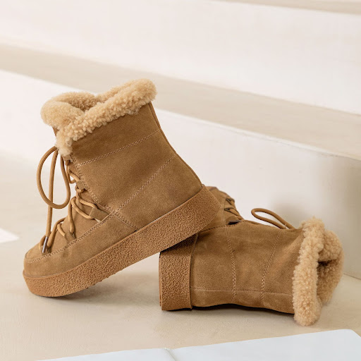 Title 7, Womens Thick Bottom and Warm Keeping Round Hea...