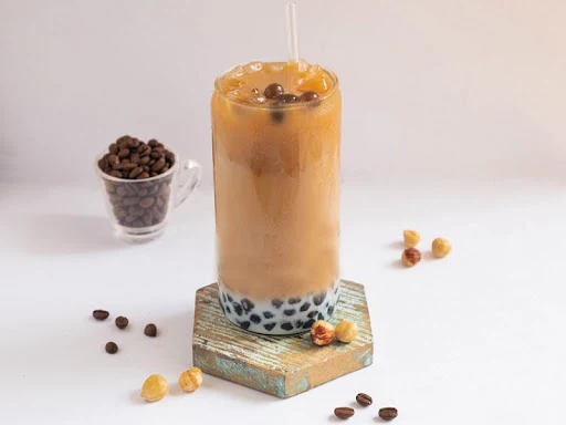 Roasted Hazelnut Boba Coffee