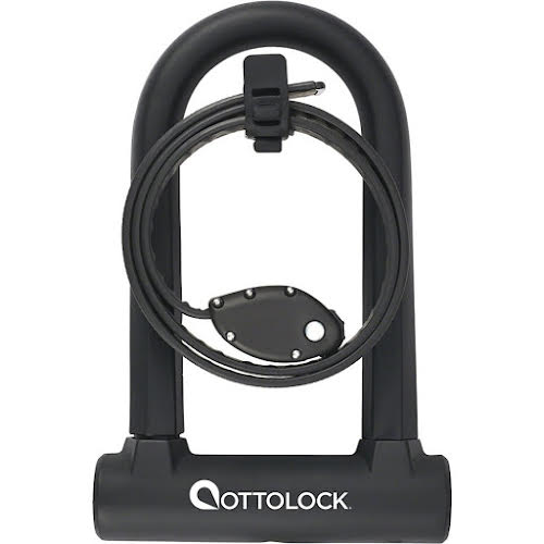 Ottolock SIDEKICK Bundle - Compact U-Lock and 30" Cinch Lock