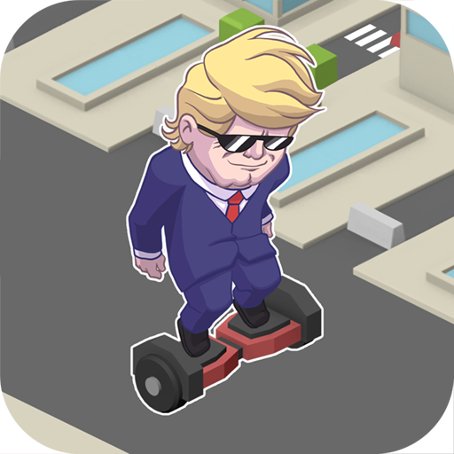 Trump Hoverboard Sim Challenge icon