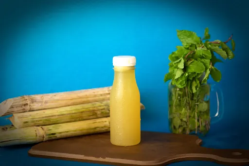 Sugar Cane With Mint Juice [250 Ml]