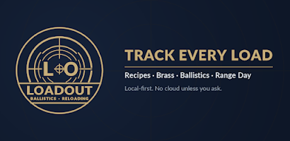 LoadOut Ballistics & Reloading Screenshot 1 of 9