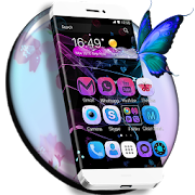 Glow Butterfly - Launcher Theme  Icon