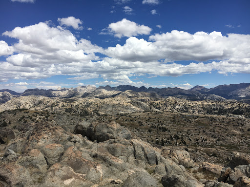 View north-east from the summit of Pettit Peak - Sawooth Range