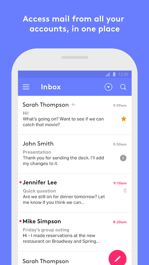    Alto Mail: Organize Your Email- screenshot  