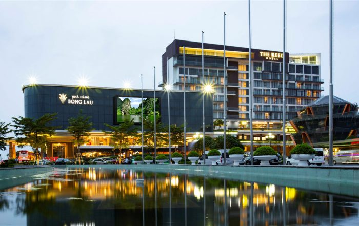 There is also a large restaurant beside The Reed hotel in Ninh Binh