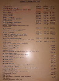 Sheesha Restaurant menu 3