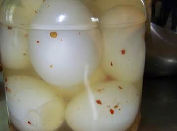 Easy Peasy Pickled Eggs