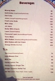 Taj Mahal Restaurant menu 5