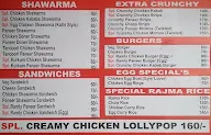 Bhai Ji Shawarma menu 1