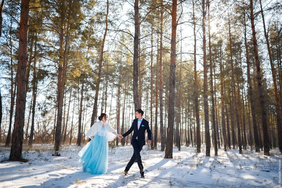 Fotógrafo de bodas Maksim Mironov (makc056). Foto del 22 de febrero 2018