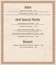 Gharana - The Vintage Dining menu 4