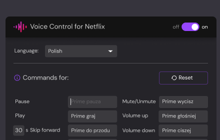 Voice Control for Netflix small promo image