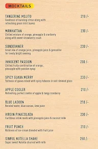 The Foodstagram menu 1